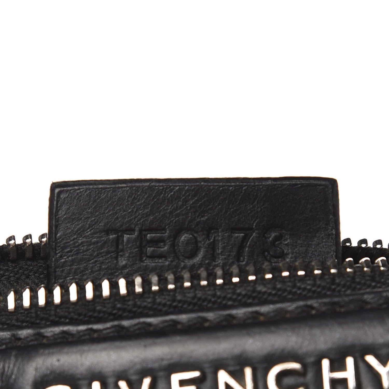 Givenchy Textured Coated Canvas Medium Antigona Shark Jaw Cosmetic Pouch Black 9 of 16