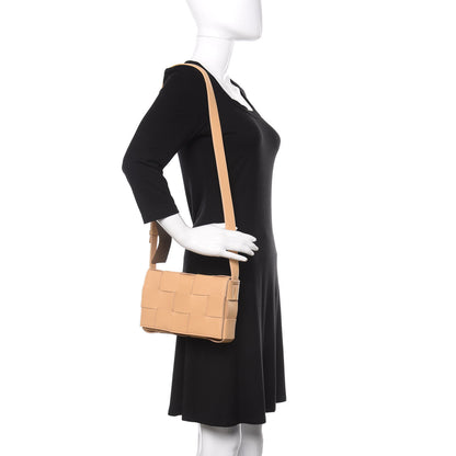 Bottega Veneta Nappa Maxi Intreccio Cassette Bag Almond 2 of 9