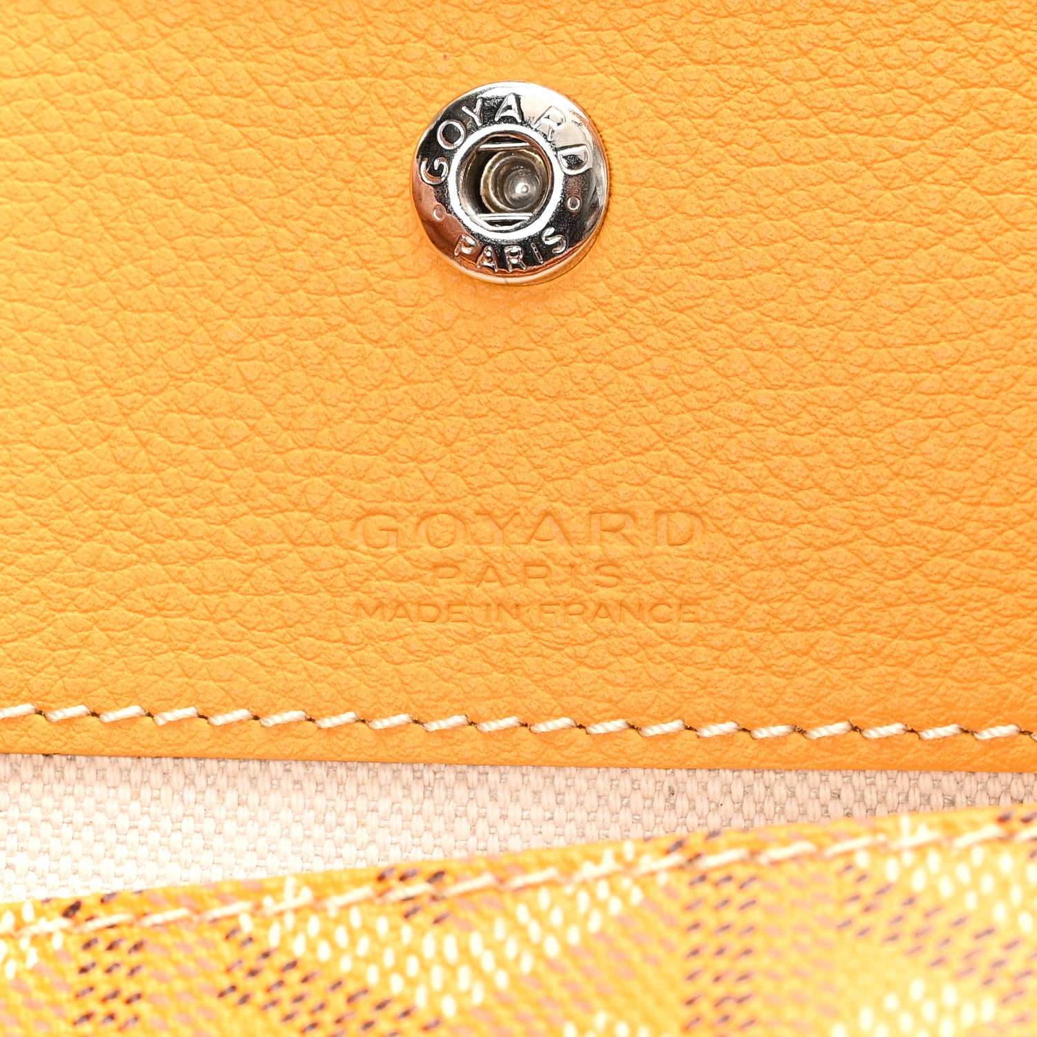 Goyard Goyardine Saint Louis PM Yellow 7 of 11