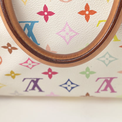 Louis Vuitton Monogram Multicolor Speedy 30 White 14 of 15