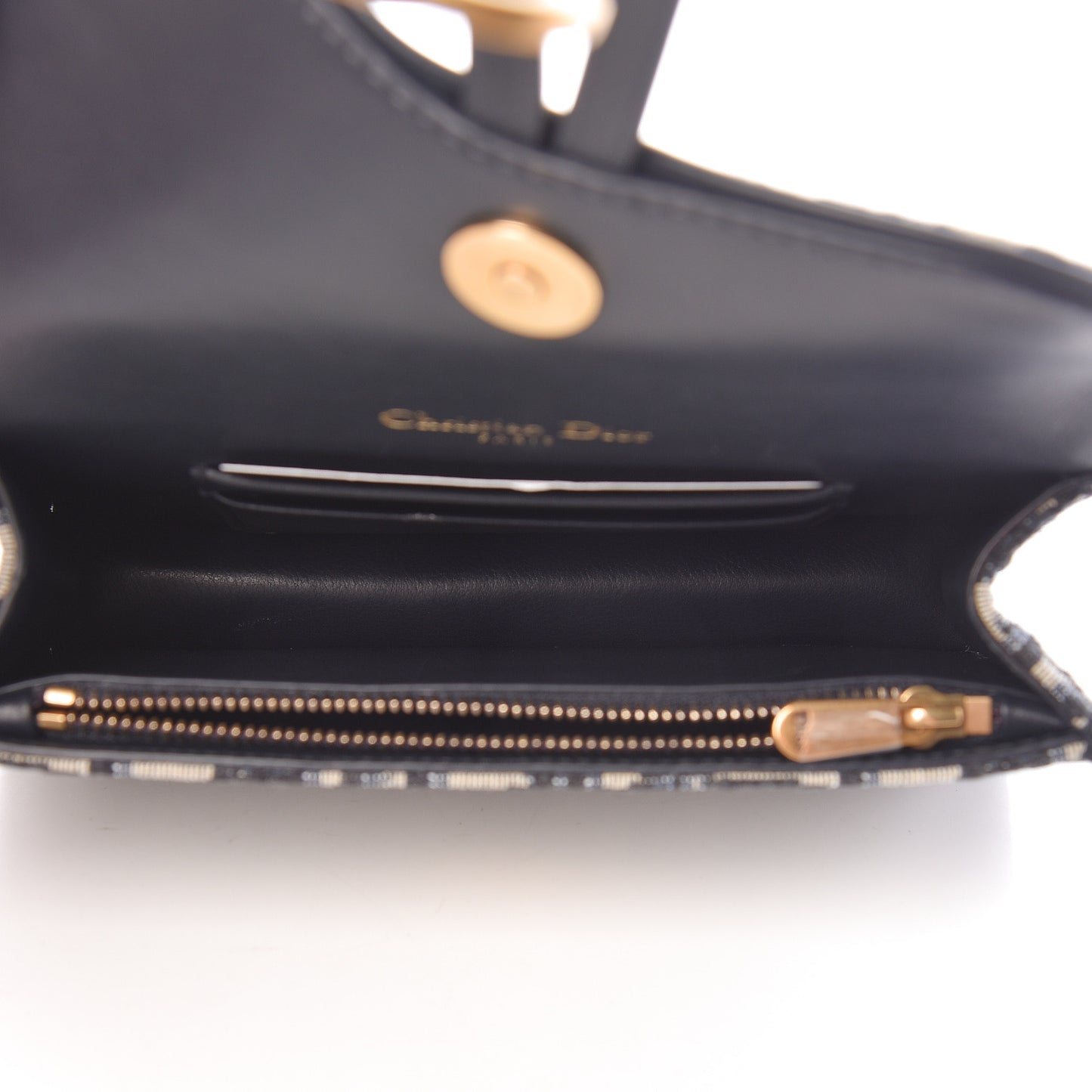 Oblique Saddle Belt Bag Blue