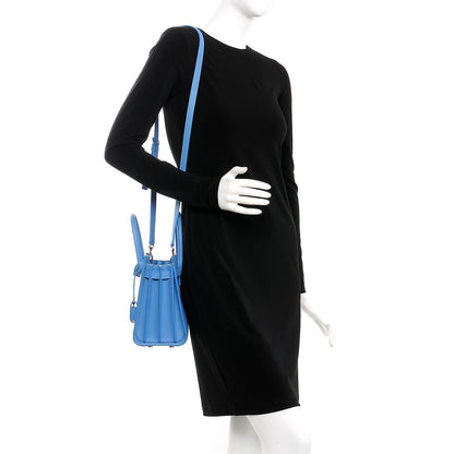 Saint Laurent Grained Calfskin Baby Sac De Jour Blue Clair 2 of 8