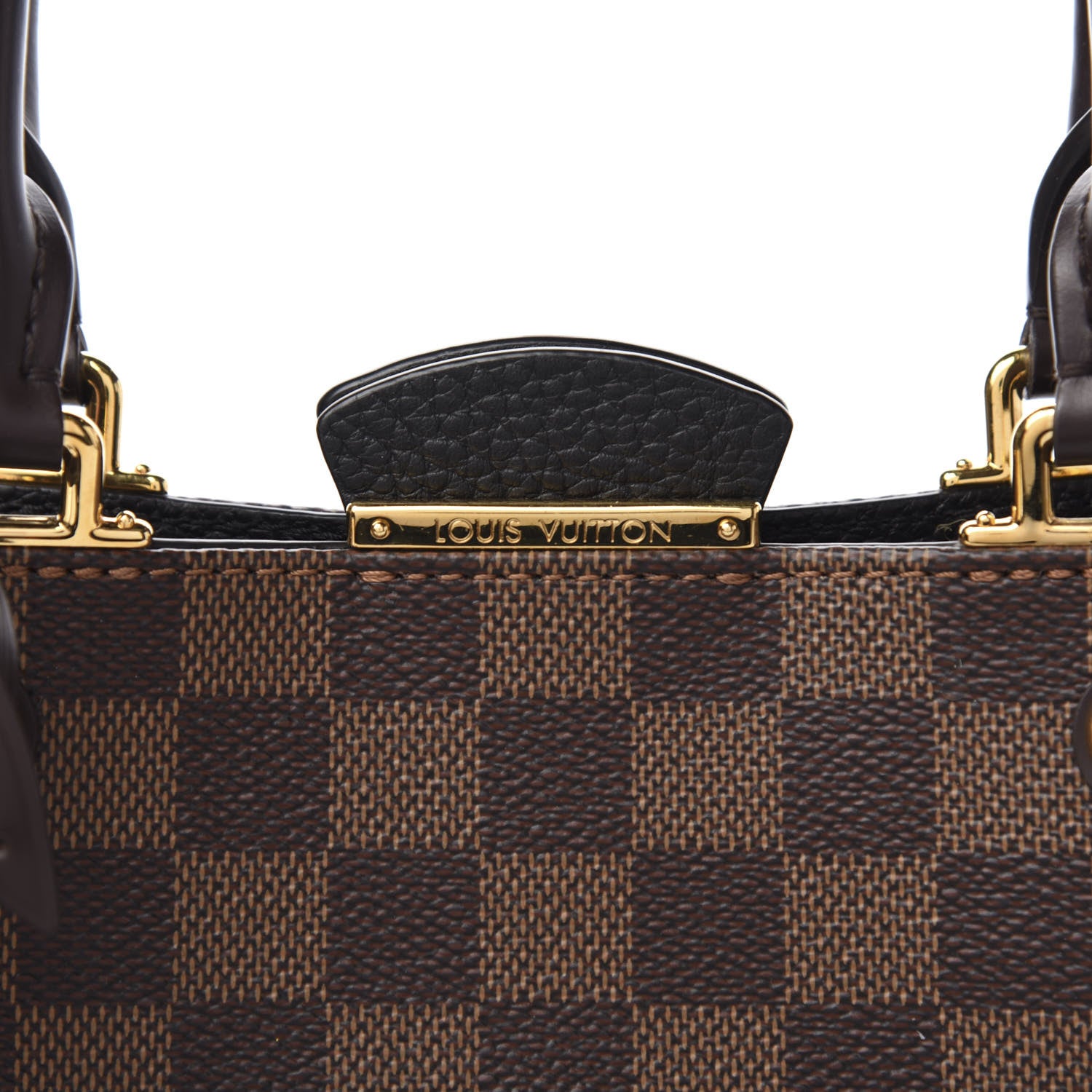 Louis Vuitton Damier Ebene Cuir Taurillon Brittany Black 9 of 9