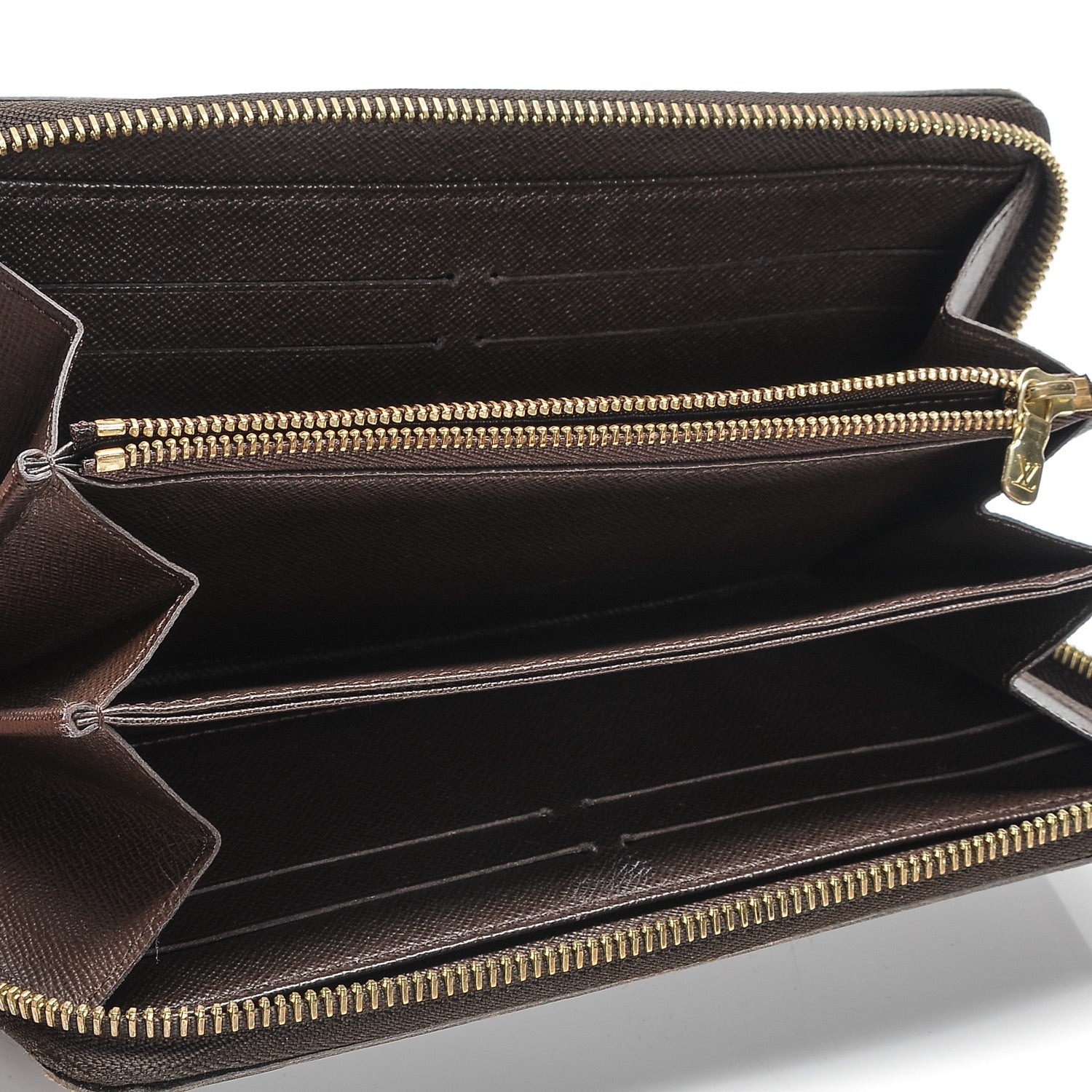 Louis Vuitton Damier Ebene Zippy Wallet 5 of 6