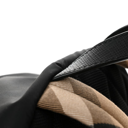 Burberry Nylon Medium Logo Backpack Black 11 of 11