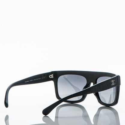 Chanel Polarized CC Sunglasses 5333-A Matte Black 4 of 6