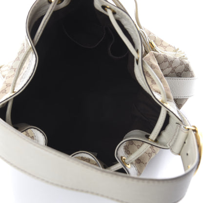 Gucci Monogram Medium Interlocking Icon Shoulder Bag White 4 of 8