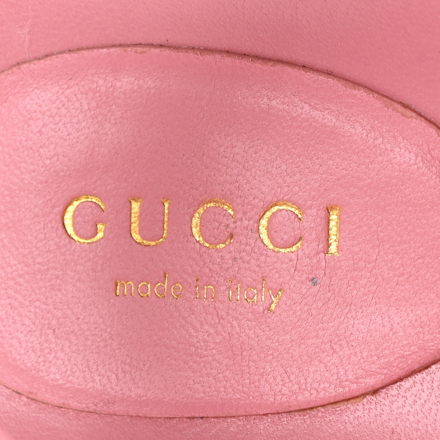 GG Supreme Monogram Granada Kid Angelina Platform 35mm Slingback Sandals 39 Cotton Candy Dark Cotton Candy Wild Rose