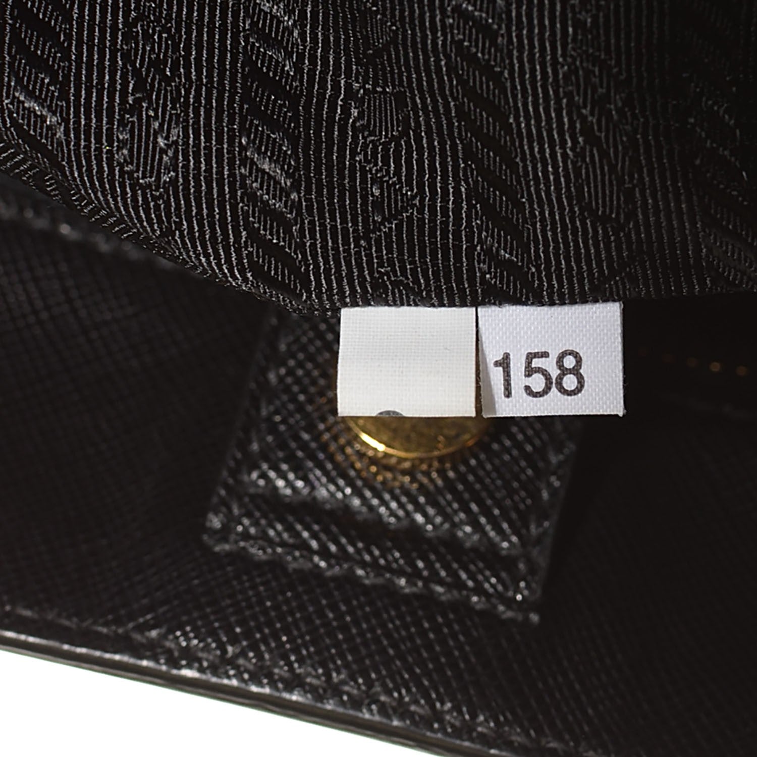Prada Saffiano Lux Large Tote Nero Black 9 of 12