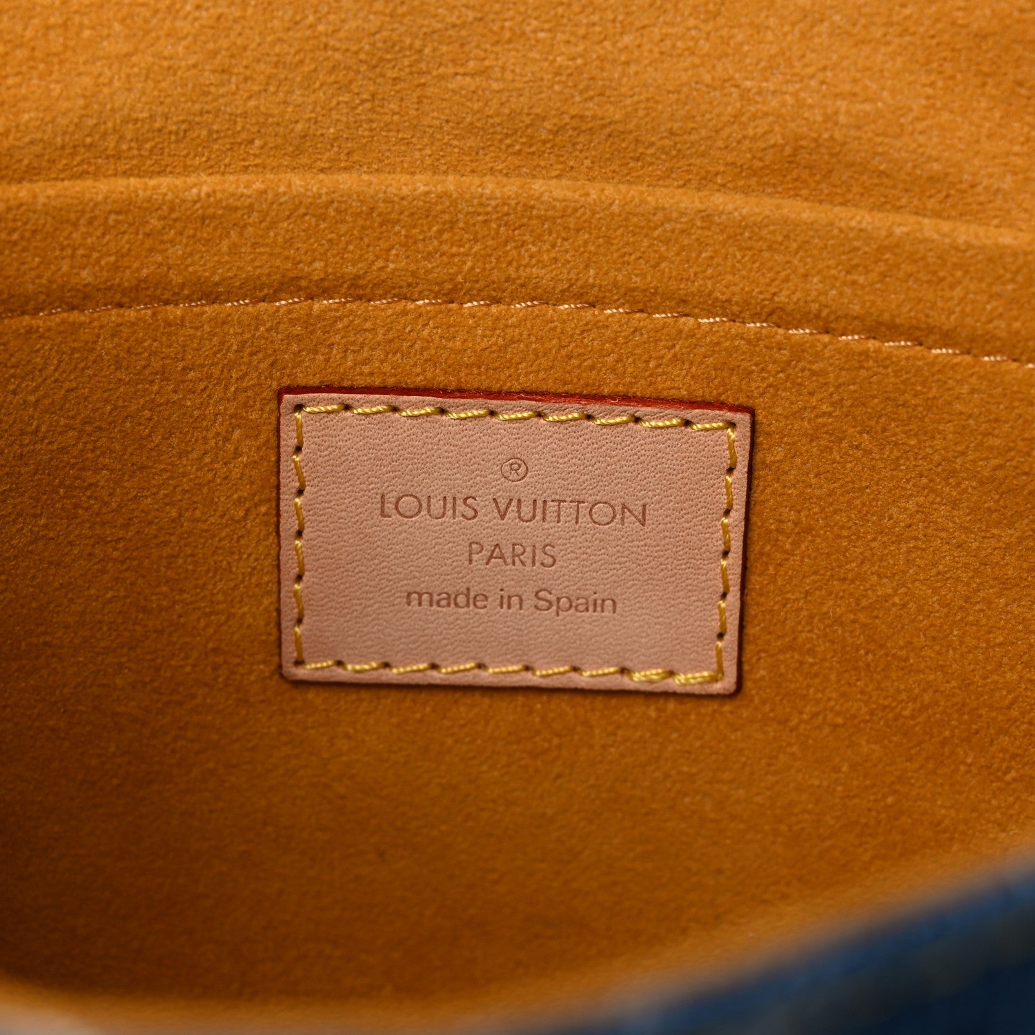 Louis Vuitton Monogram Denim Mini Pleaty Blue 6 of 8