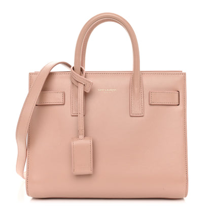Saint Laurent SAINT LAURENT Calfskin Nano Sac De Jour Pale Pink 1 of 8