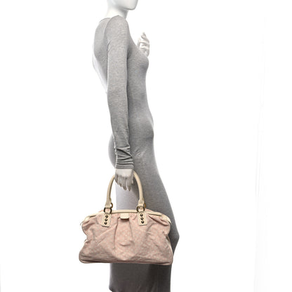 Louis Vuitton Mini Lin Trapeze GM Rose 2 of 10