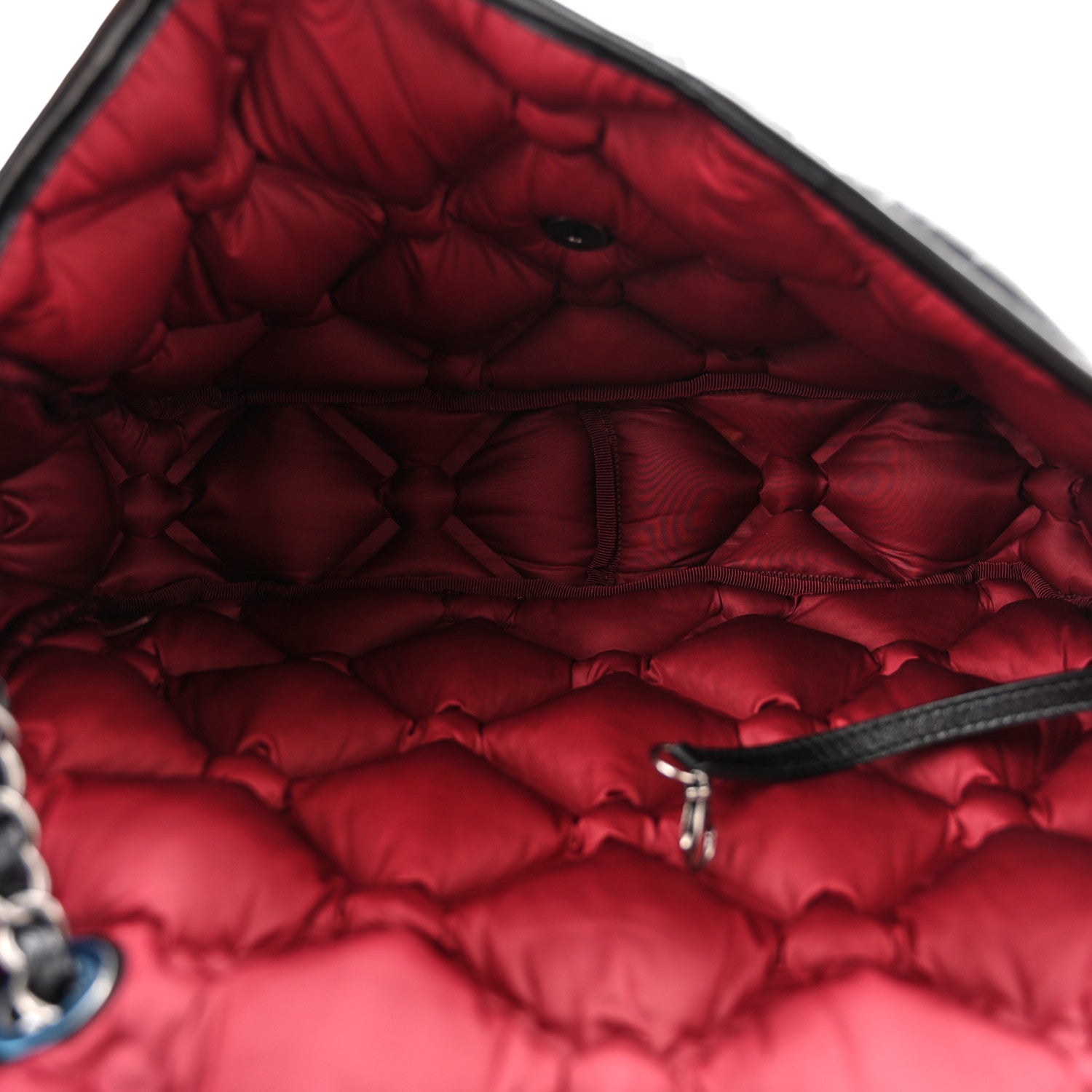 Chanel Calfskin Quilted Large Chesterfield Flap Black 7 of 12
