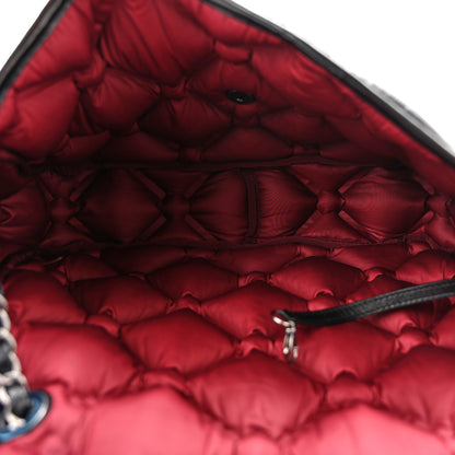 Chanel Calfskin Quilted Large Chesterfield Flap Black 7 of 12