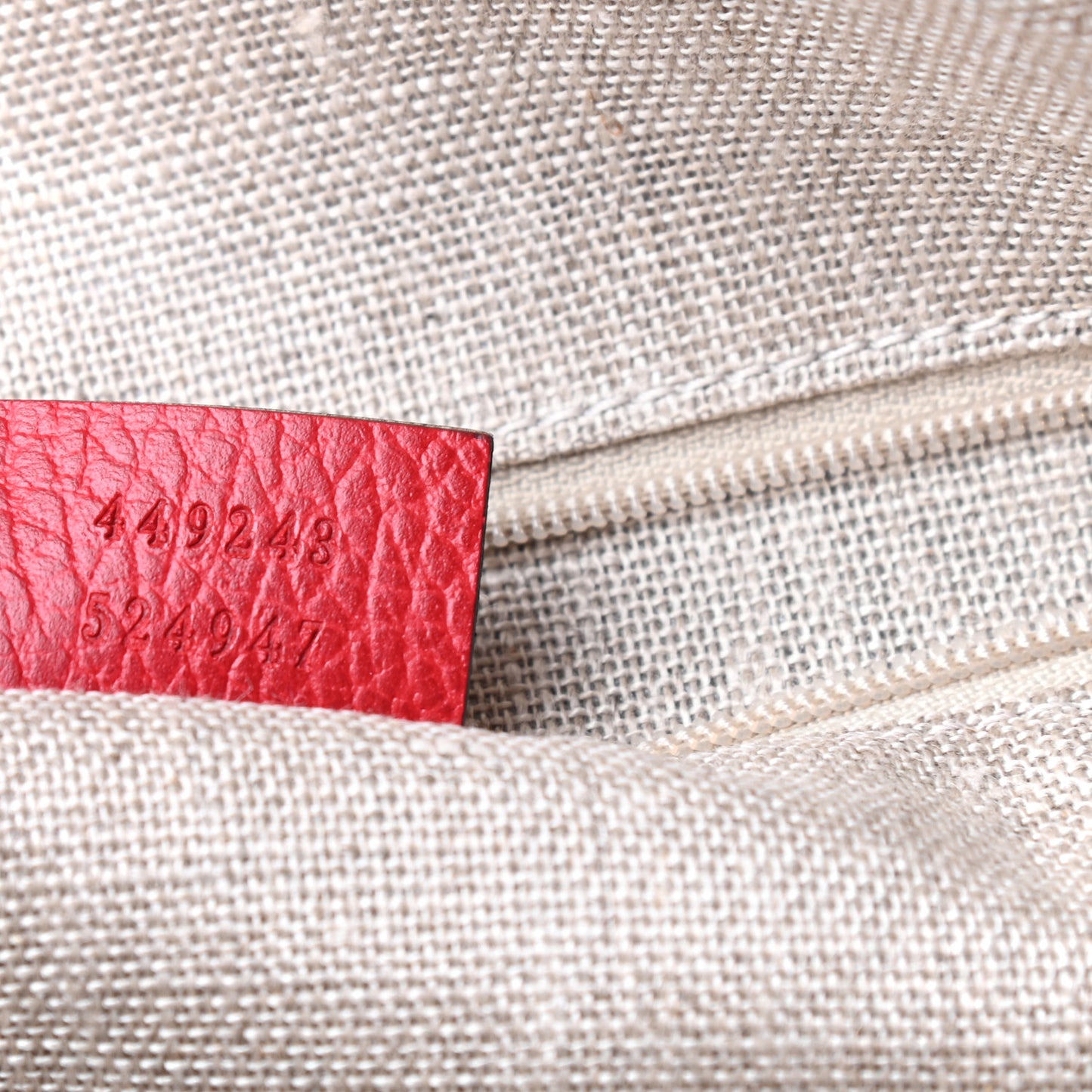Monogram Medium Bree Shoulder Bag Red