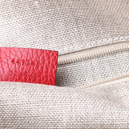 Gucci Monogram Medium Bree Shoulder Bag Red 7 of 9