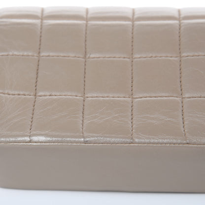 Chanel Lambskin Extra Mini Chocolate Bar Pearl Chain Flap Beige 12 of 14