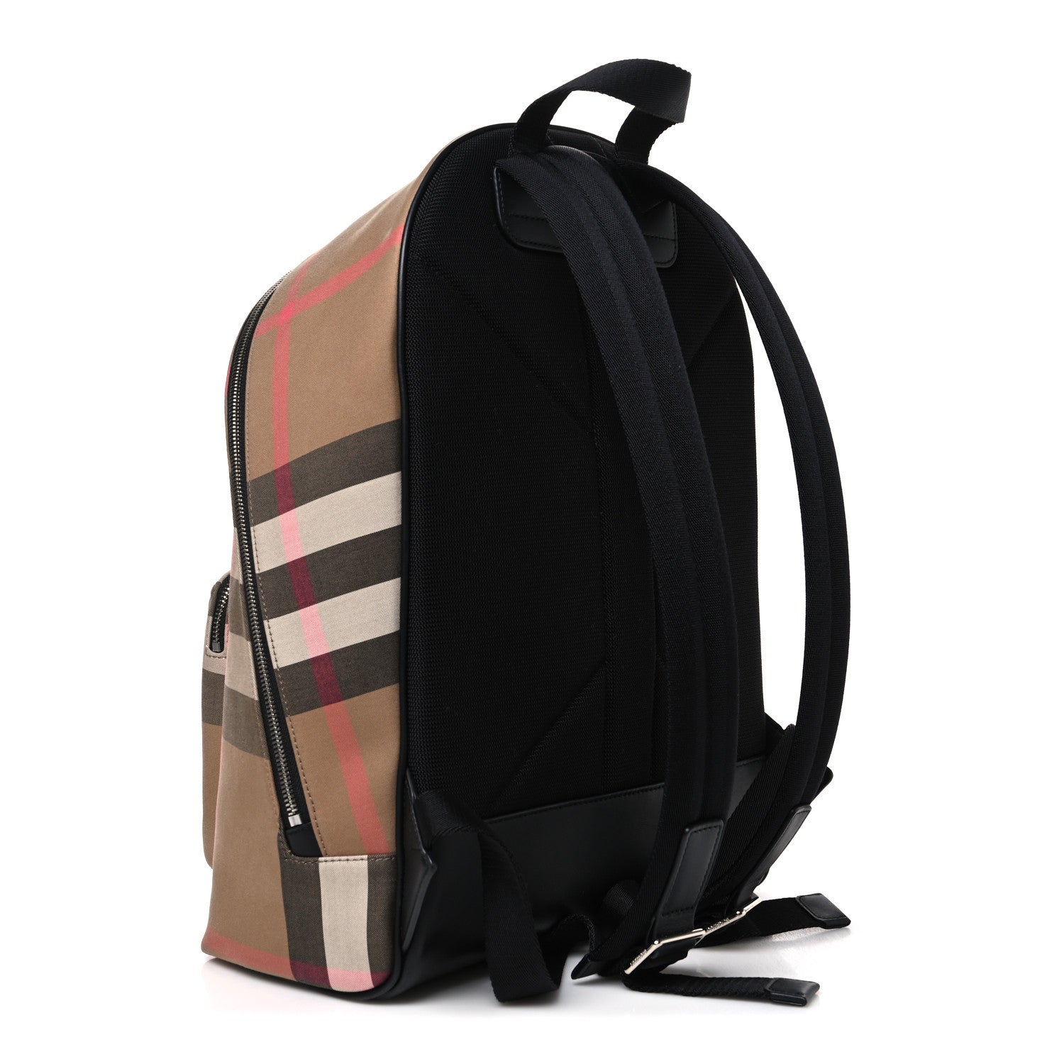 Burberry Vintage Check Jett Backpack Taupe Brown 2 of 8