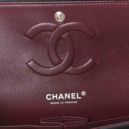 Chanel Lambskin Quilted Medium Double Flap Black 6 of 12