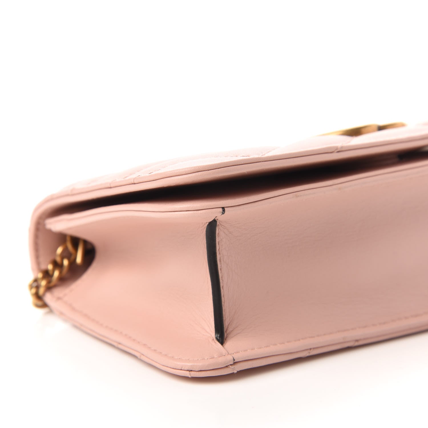 Gucci Calfskin Matelasse GG Marmont Mini Bag Perfect Pink 6 of 9