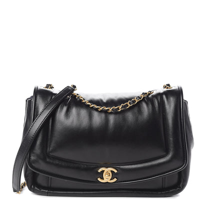 Chanel Lambskin Medium Simply Flap Black 1 of 10