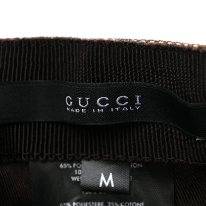 Gucci Monogram Web Baseball Hat M Beige Cocoa 9 of 9