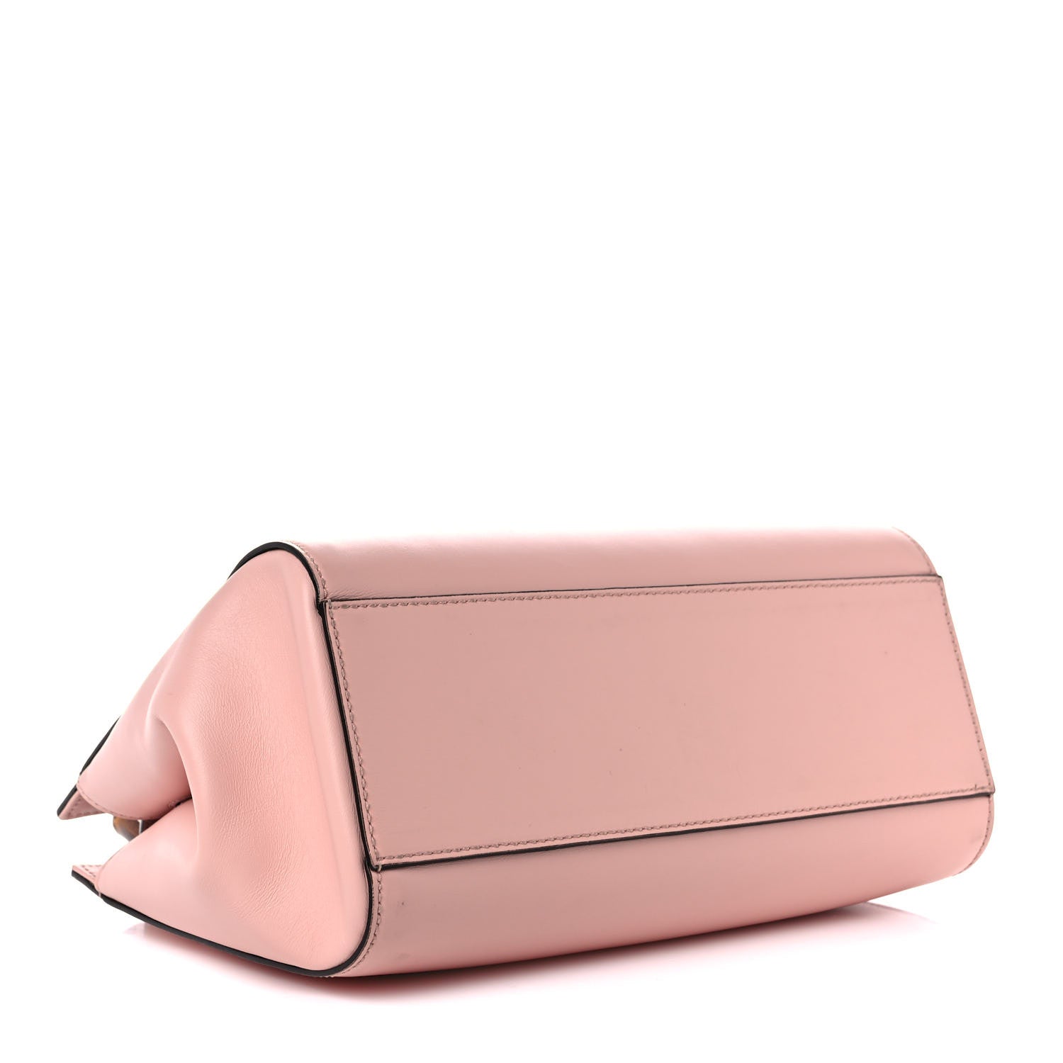 Gucci Nappa Bamboo Small Nymphaea Top Handle Bag Perfect Pink 4 of 15