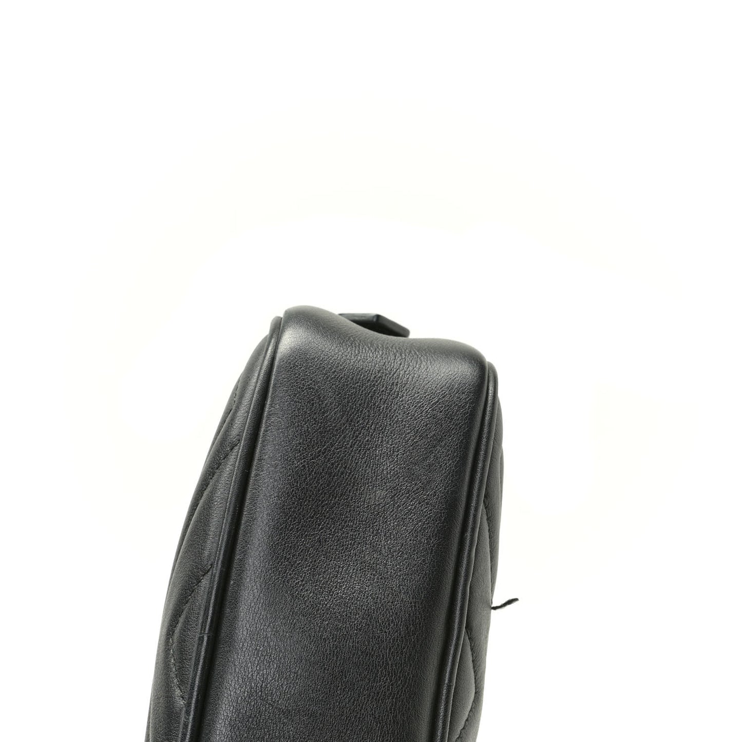 Calfskin Matelasse Mini GG Marmont Chain Shoulder Bag Black