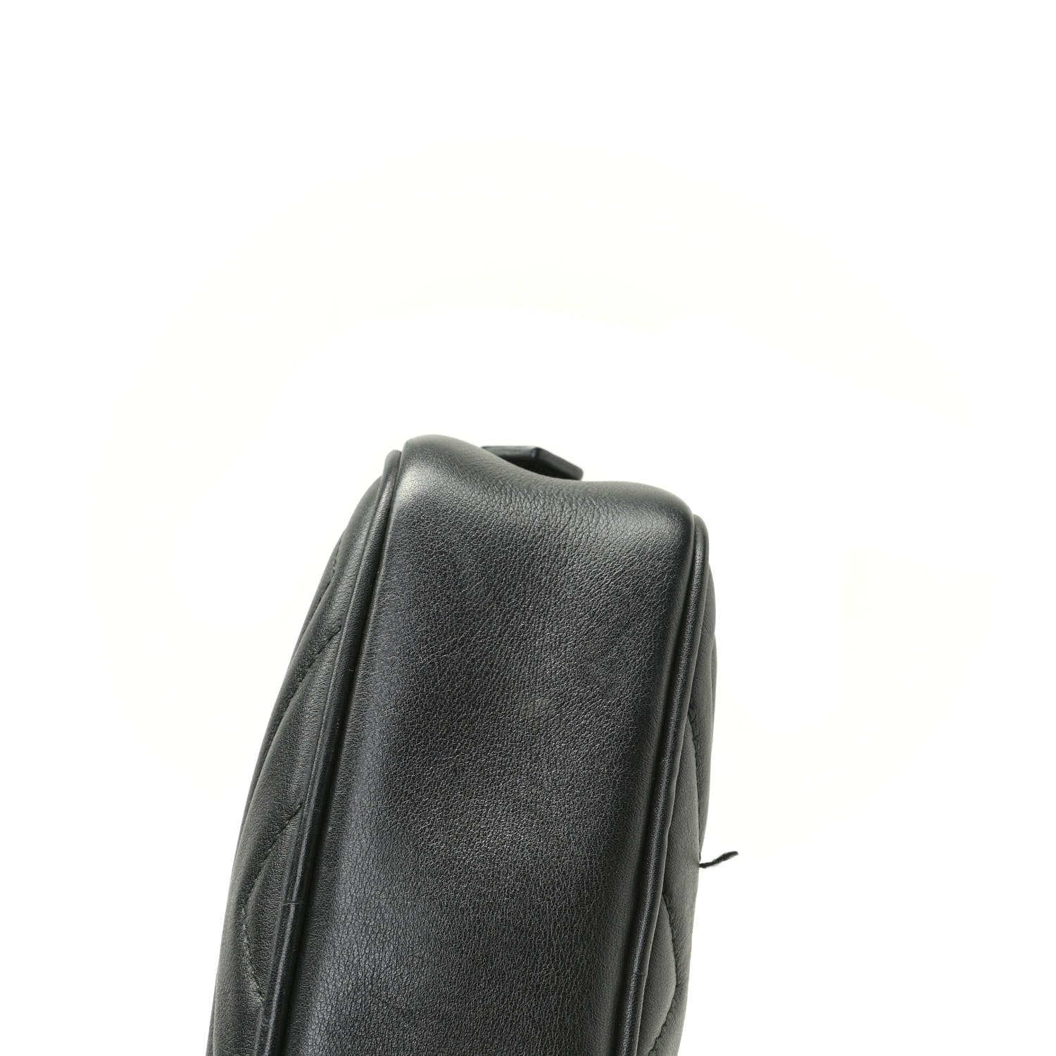 Gucci Calfskin Matelasse Mini GG Marmont Chain Shoulder Bag Black 14 of 14