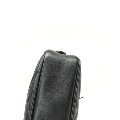Gucci Calfskin Matelasse Mini GG Marmont Chain Shoulder Bag Black 14 of 14