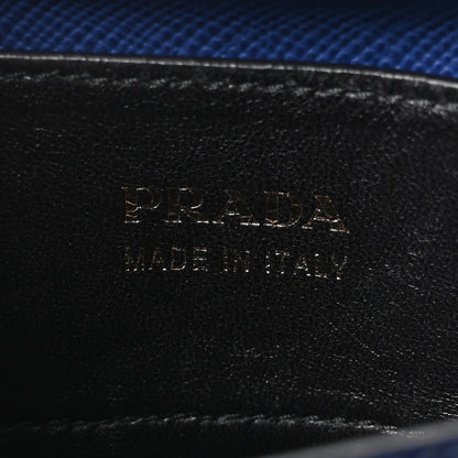 Prada Saffiano Cuir Large Double Bag Inchiostro 6 of 9