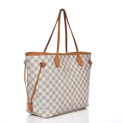 Louis Vuitton Damier Azur Neverfull MM 3 of 18