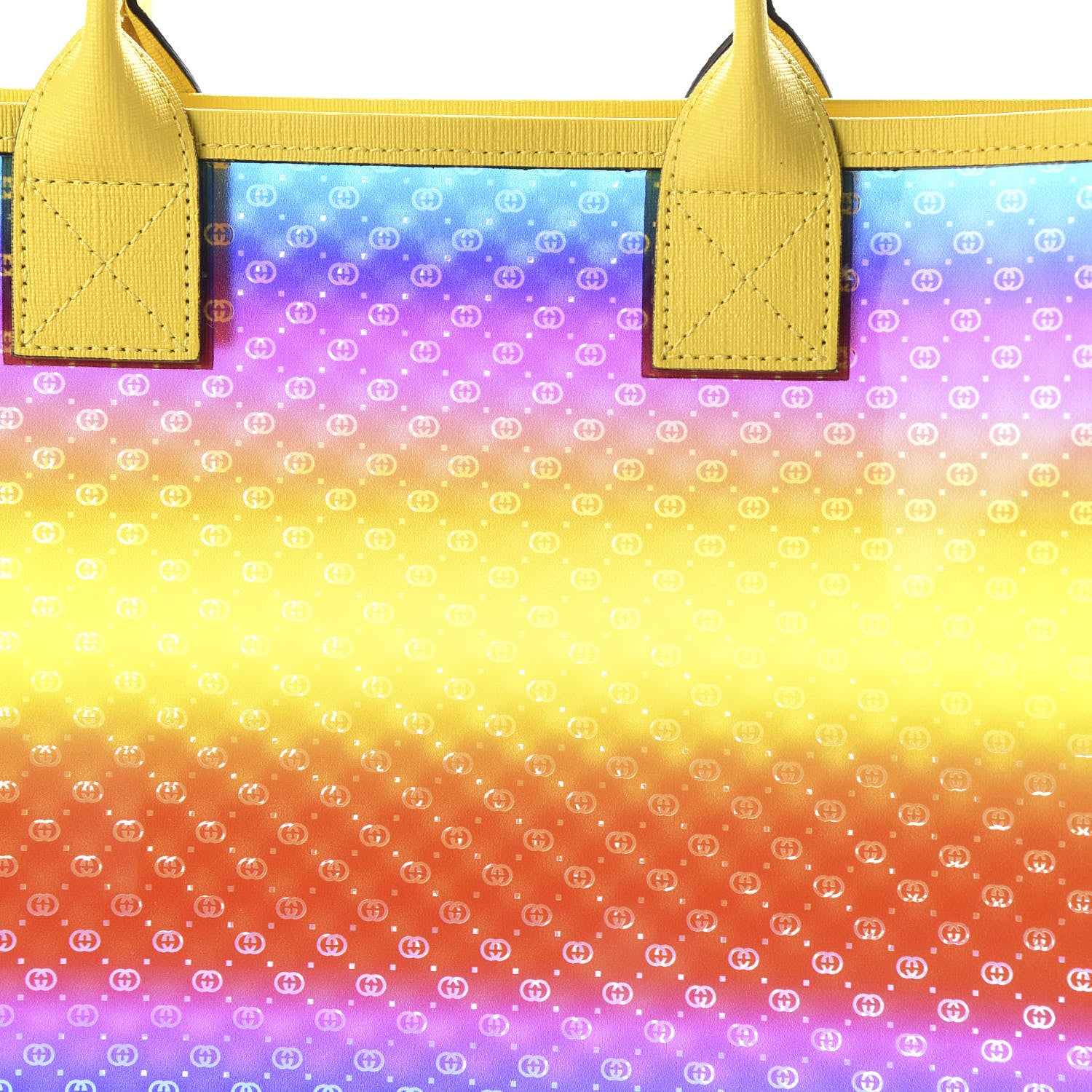 Gucci Textured Vinyl Kids GG Tote Multicolor 8 of 8