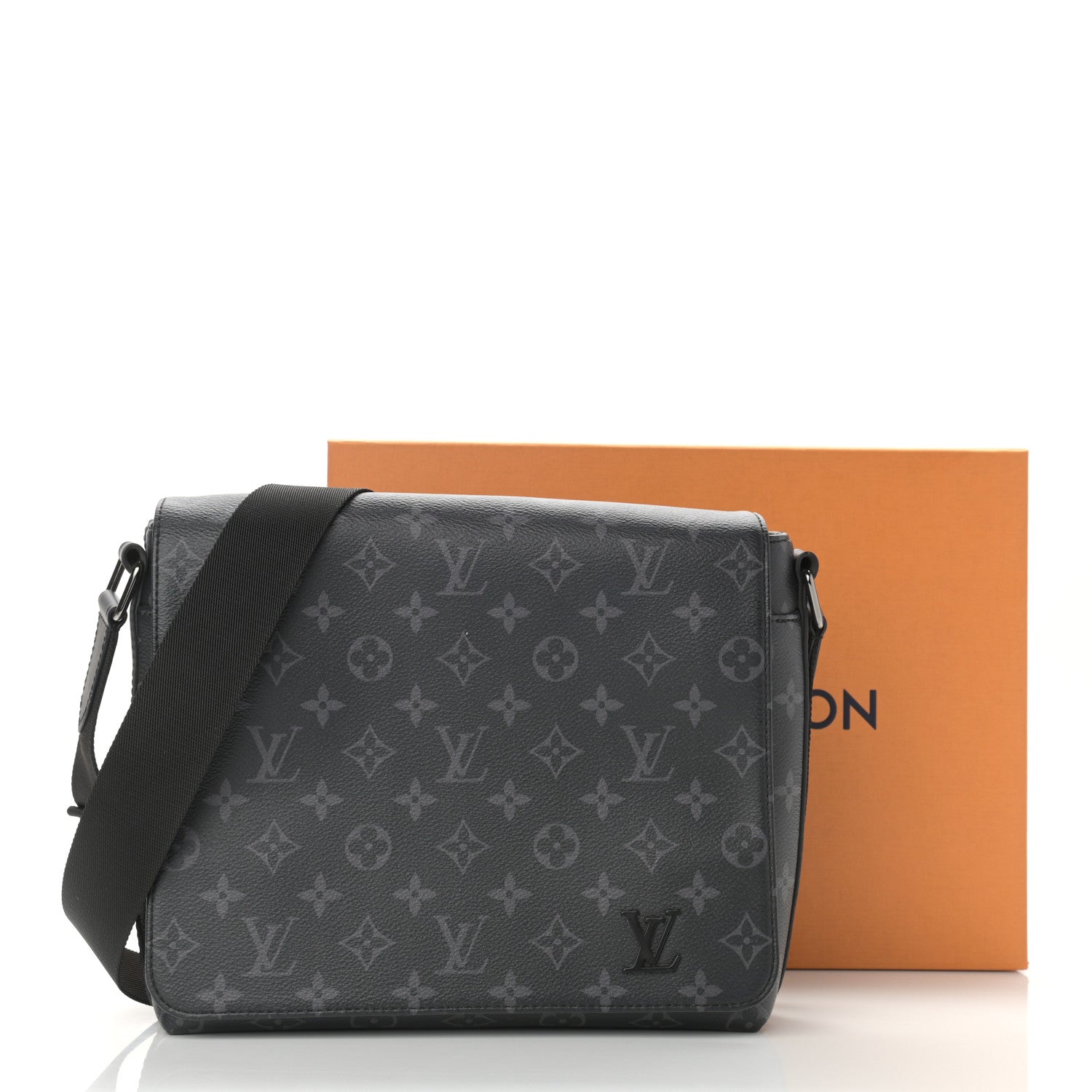 Louis Vuitton Monogram Eclipse District PM Black 11 of 11