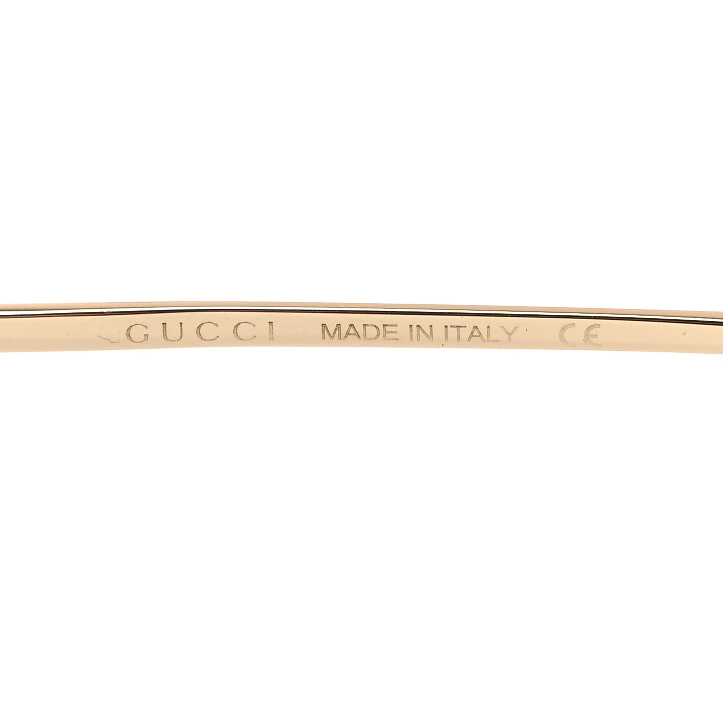 Metal Horsebit Square Sunglasses GG0881SA Gold