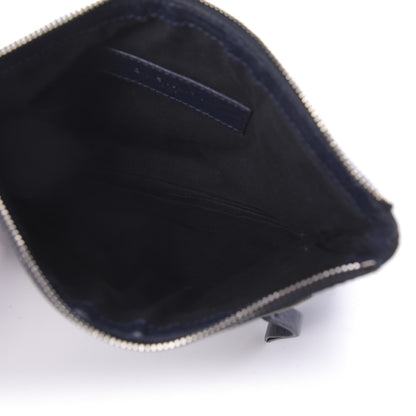Balenciaga Agneau Arena Classic Hardware Small Clip Bleu Nuit 4 of 8