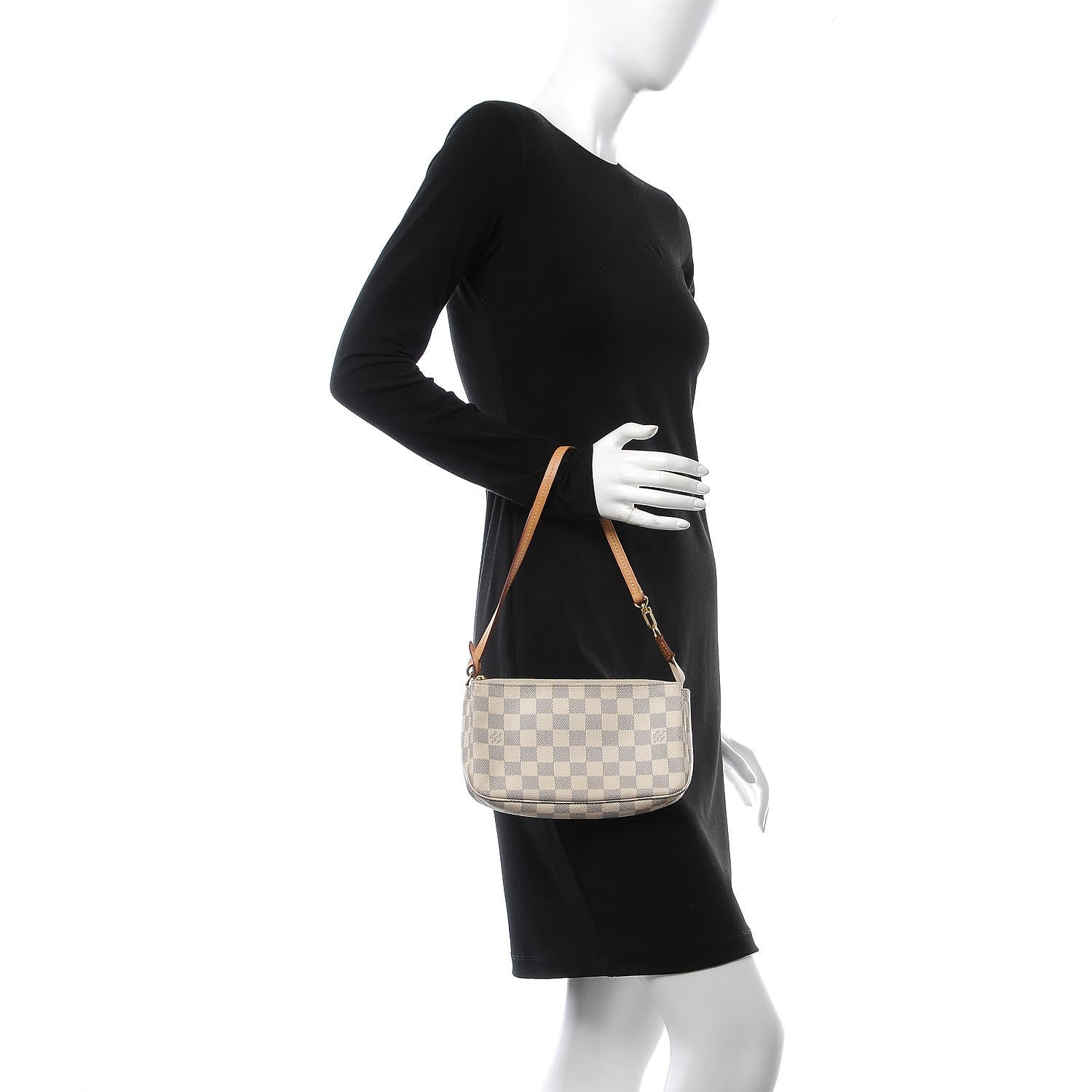 Louis Vuitton Damier Azur Pochette Accessories NM 2 of 12