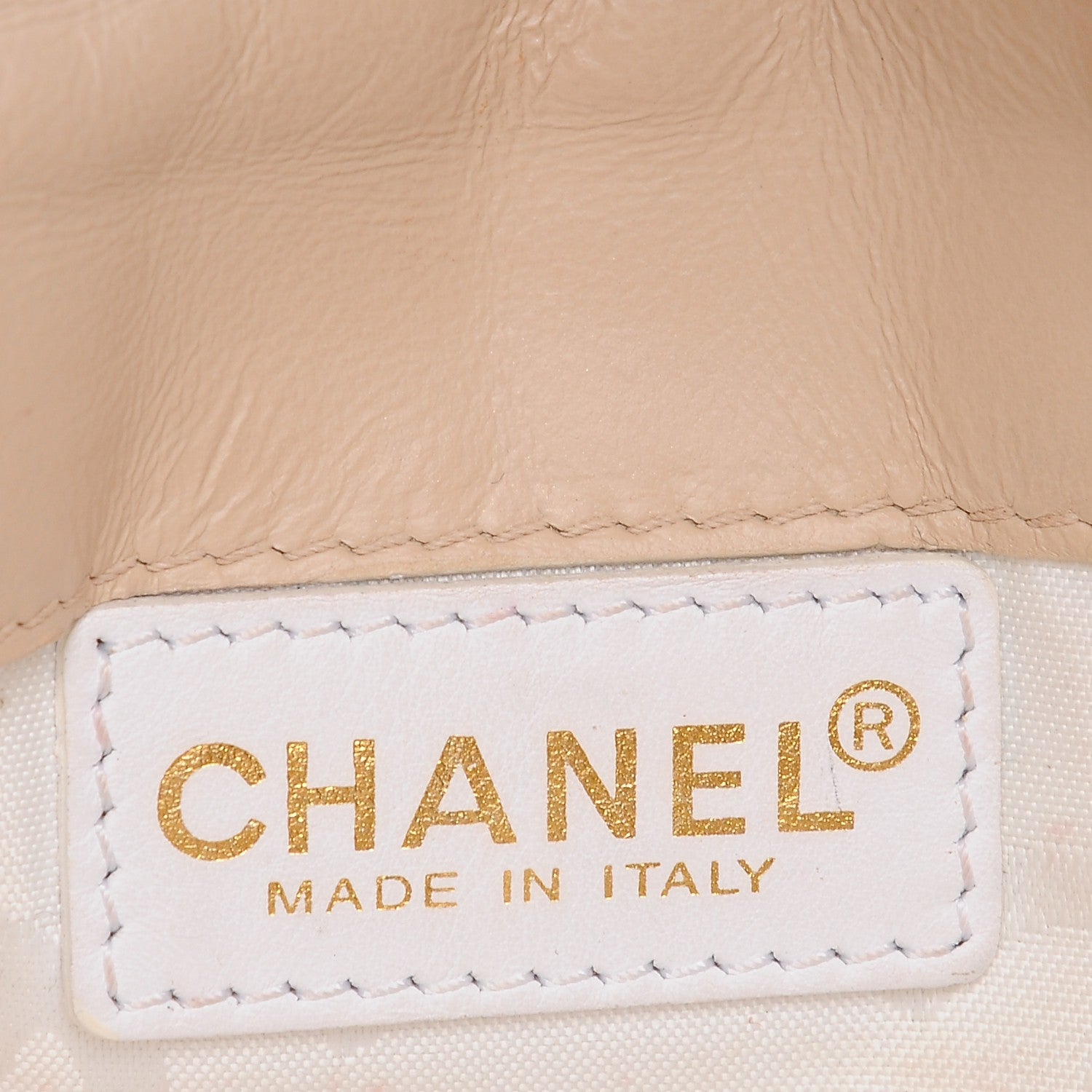 Chanel Lambskin Chocolate Bar Convertible Clutch Beige 7 of 10