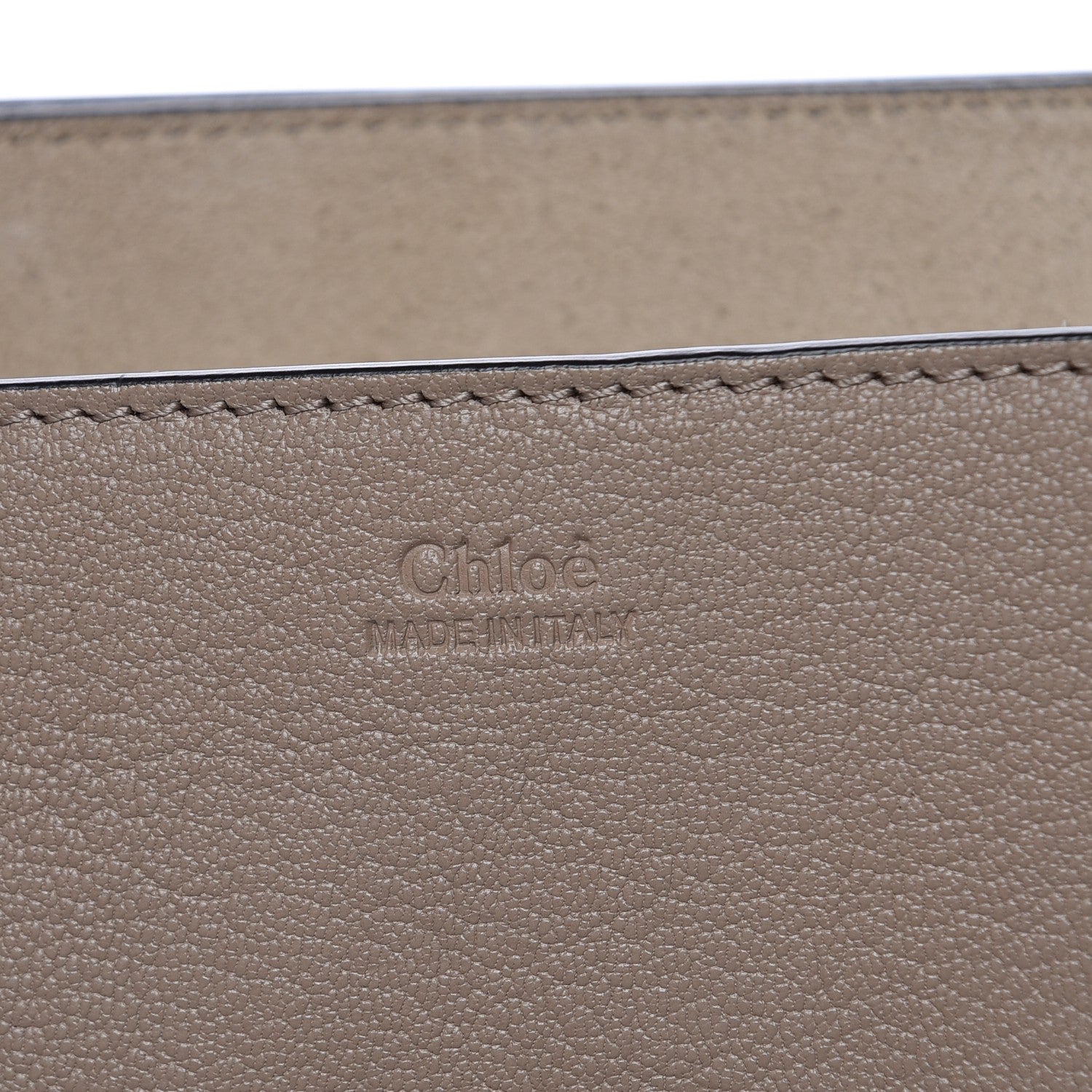 Chloe Grained Lambskin Drew Shoulder Bag Motty Grey 6 of 10