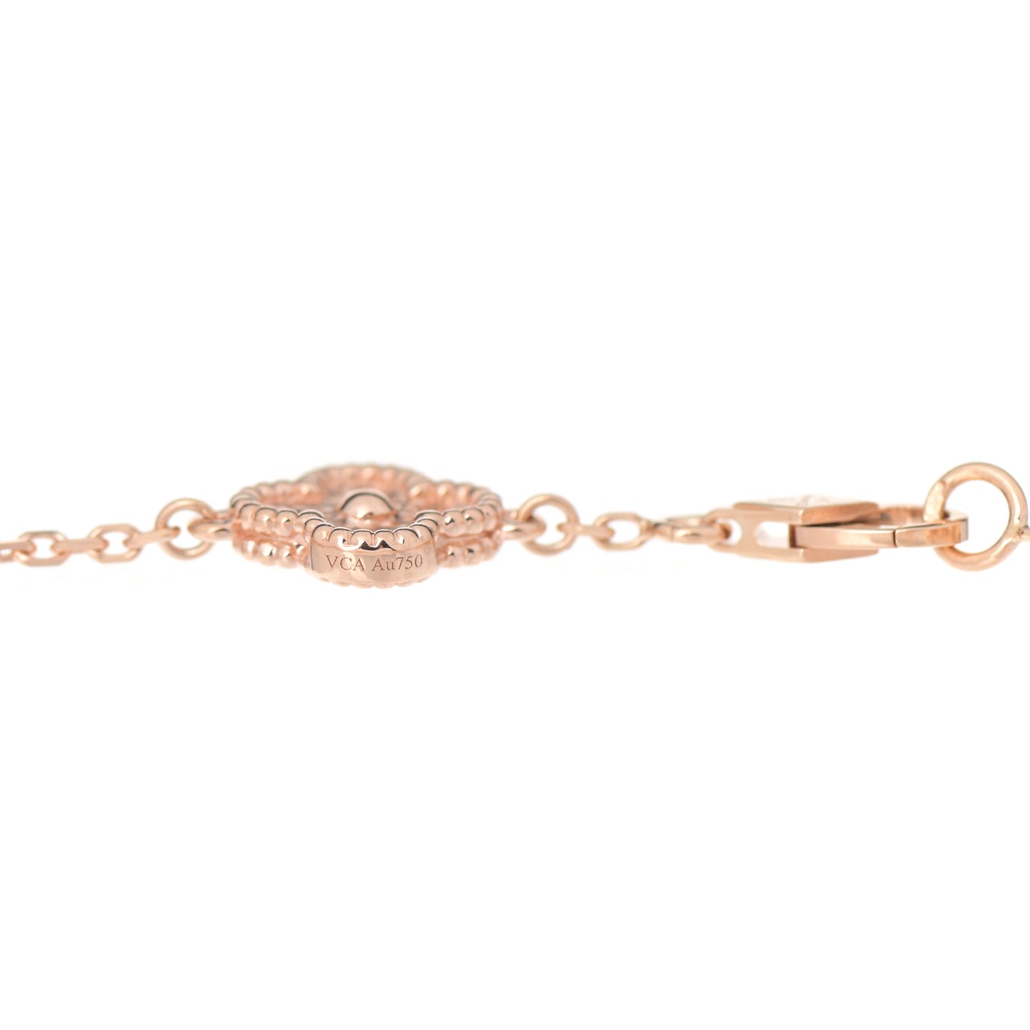 18K Rose Gold 6 Motifs Sweet Alhambra Bracelet