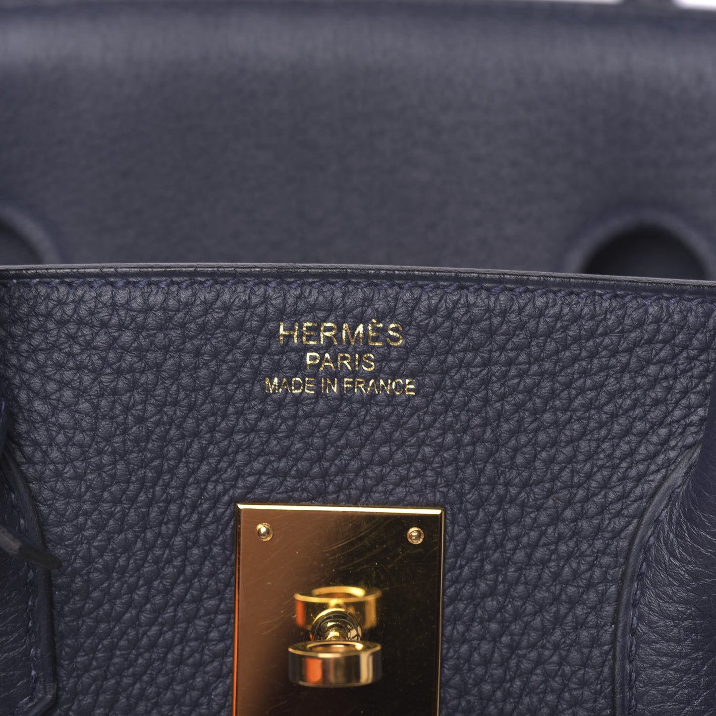 Togo Birkin 35 Bleu Nuit