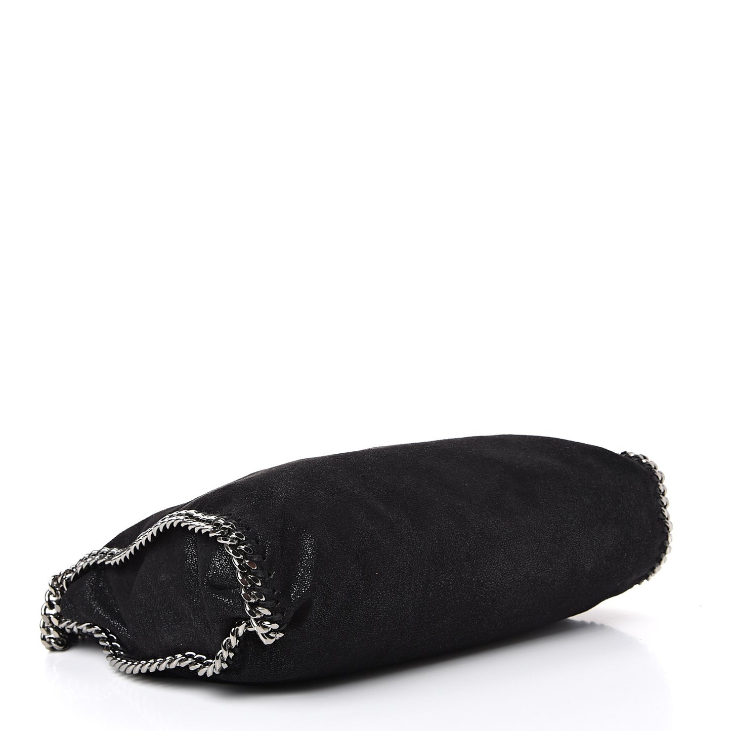 Shaggy Deer Falabella Fold Over Tote Black