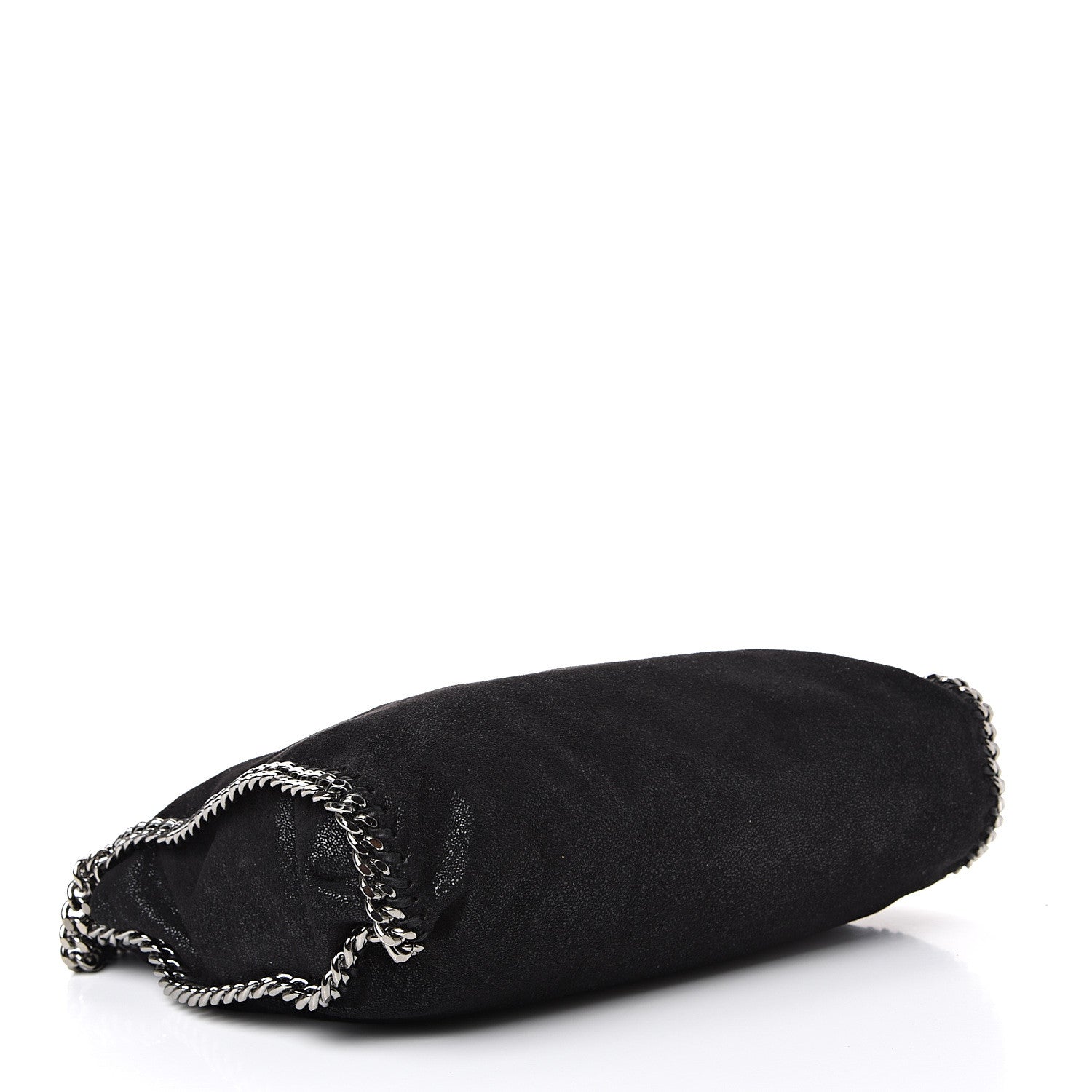 Stella McCartney Shaggy Deer Falabella Fold Over Tote Black 3 of 9