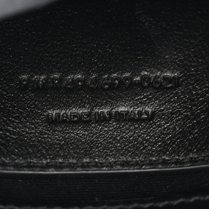 Saint Laurent Calfskin Y Quilted Monogram Small Loulou Chain Satchel Black 7 of 11