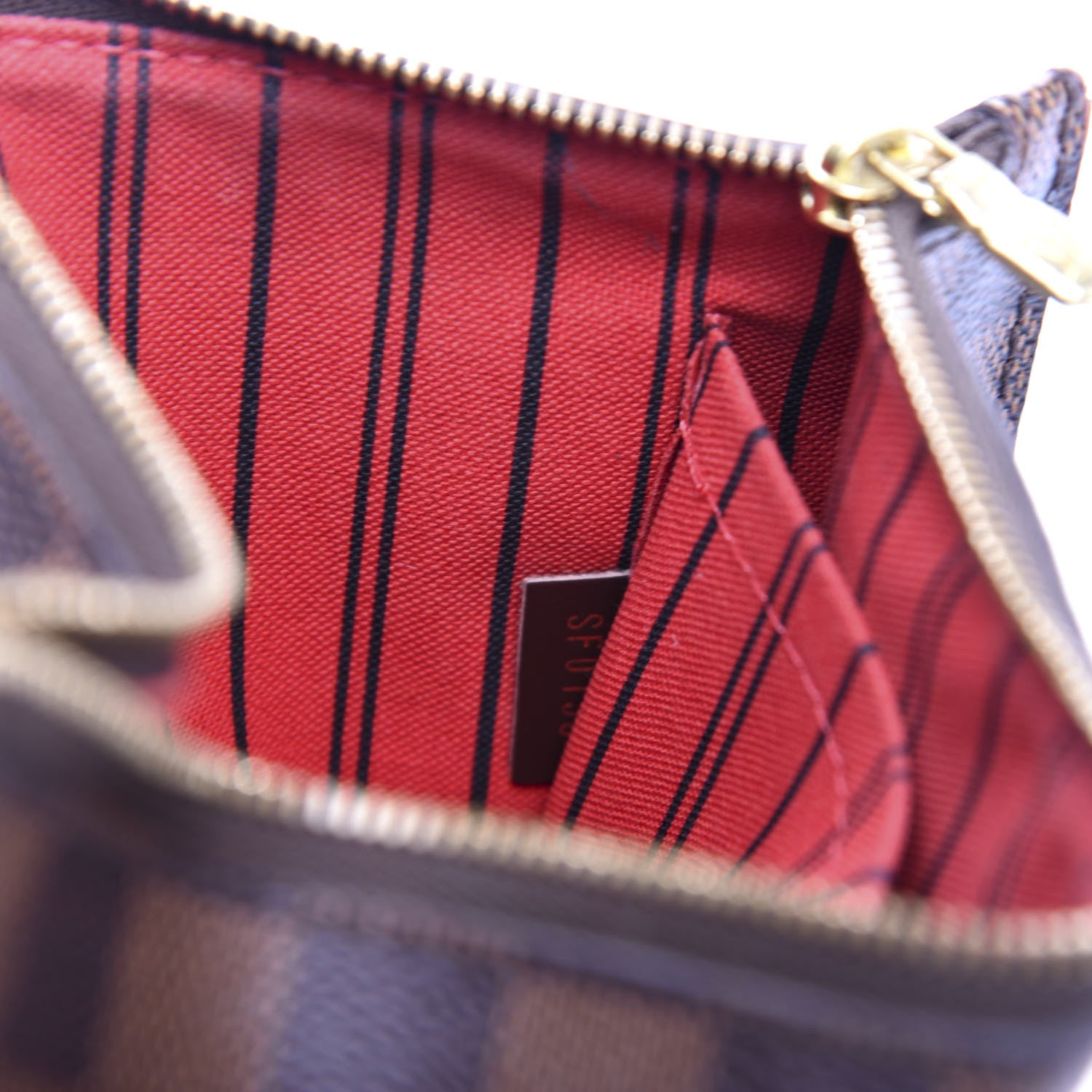 Louis Vuitton Damier Ebene Neverfull MM GM Pochette 7 of 7