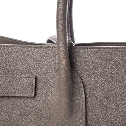 Saint Laurent Grained Calfskin Small Sac De Jour Fog 15 of 17