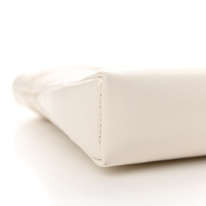 Chanel Shiny Crumpled Calfskin Quilted Nano 31 Shopping Bag White 9 of 11
