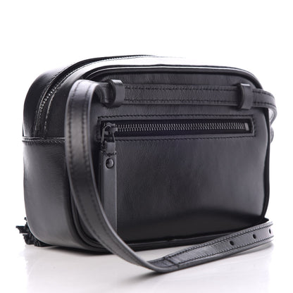 Saint Laurent Calfskin Matelasse Monogram Lou Belt Bag Black 3 of 7
