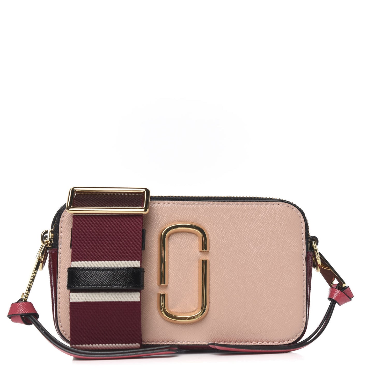 Saffiano Small Snapshot Camera Bag Rose Multicolor
