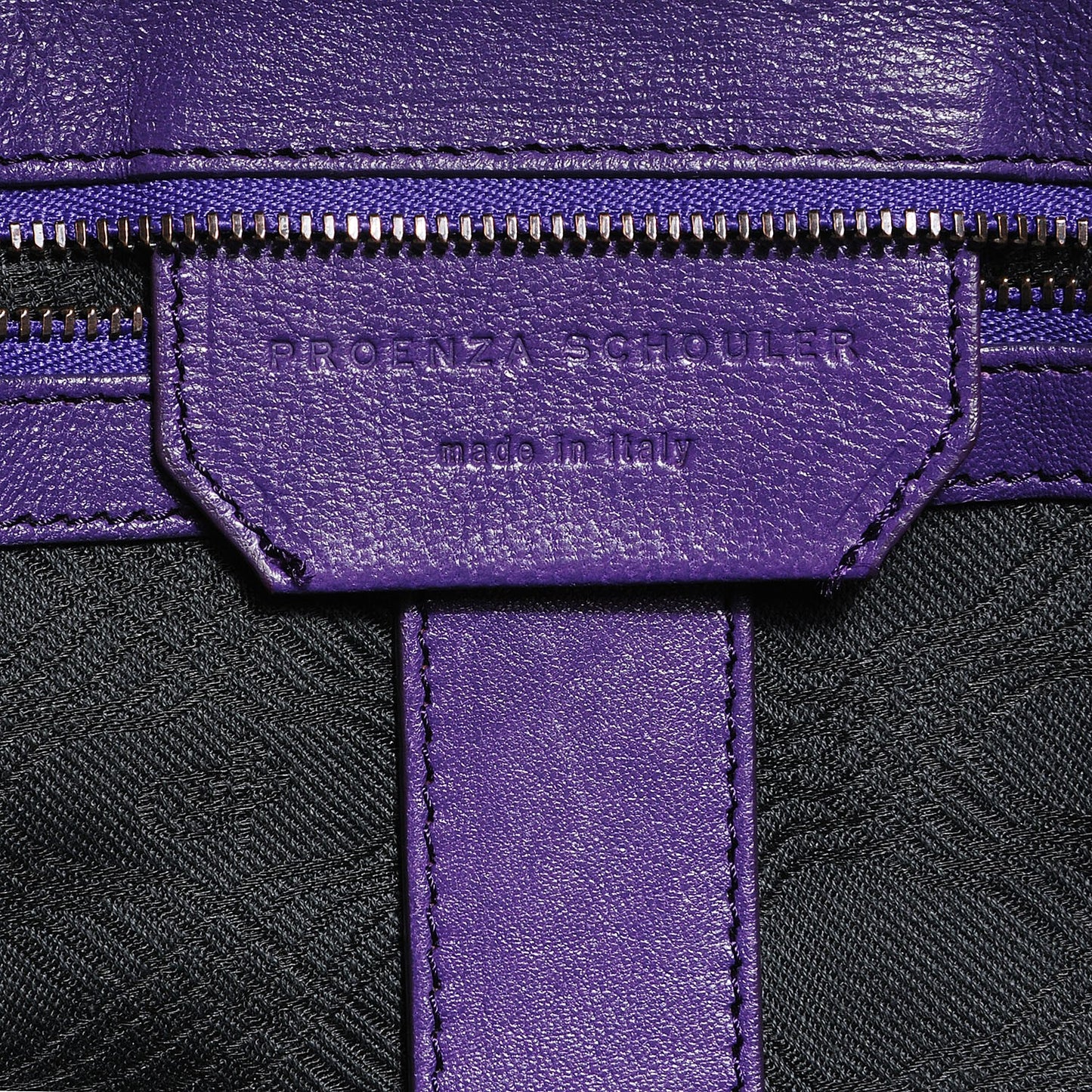 Lambskin Large PS1 Satchel Violet